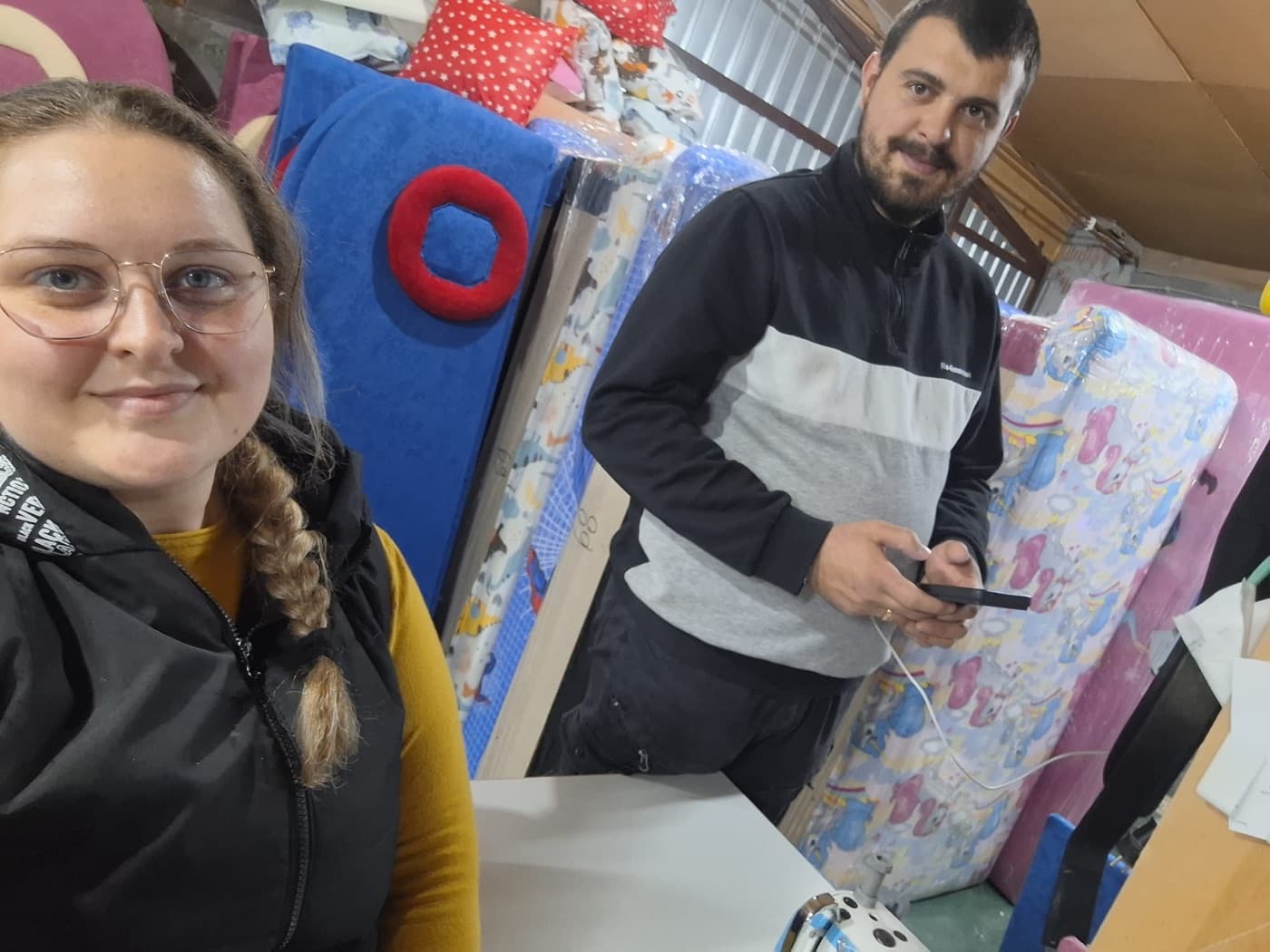 Porodica Živanov u radionici
