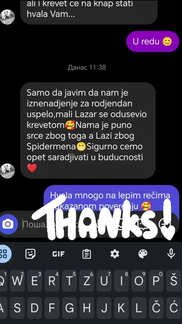 Poruka zadovoljnog kupca