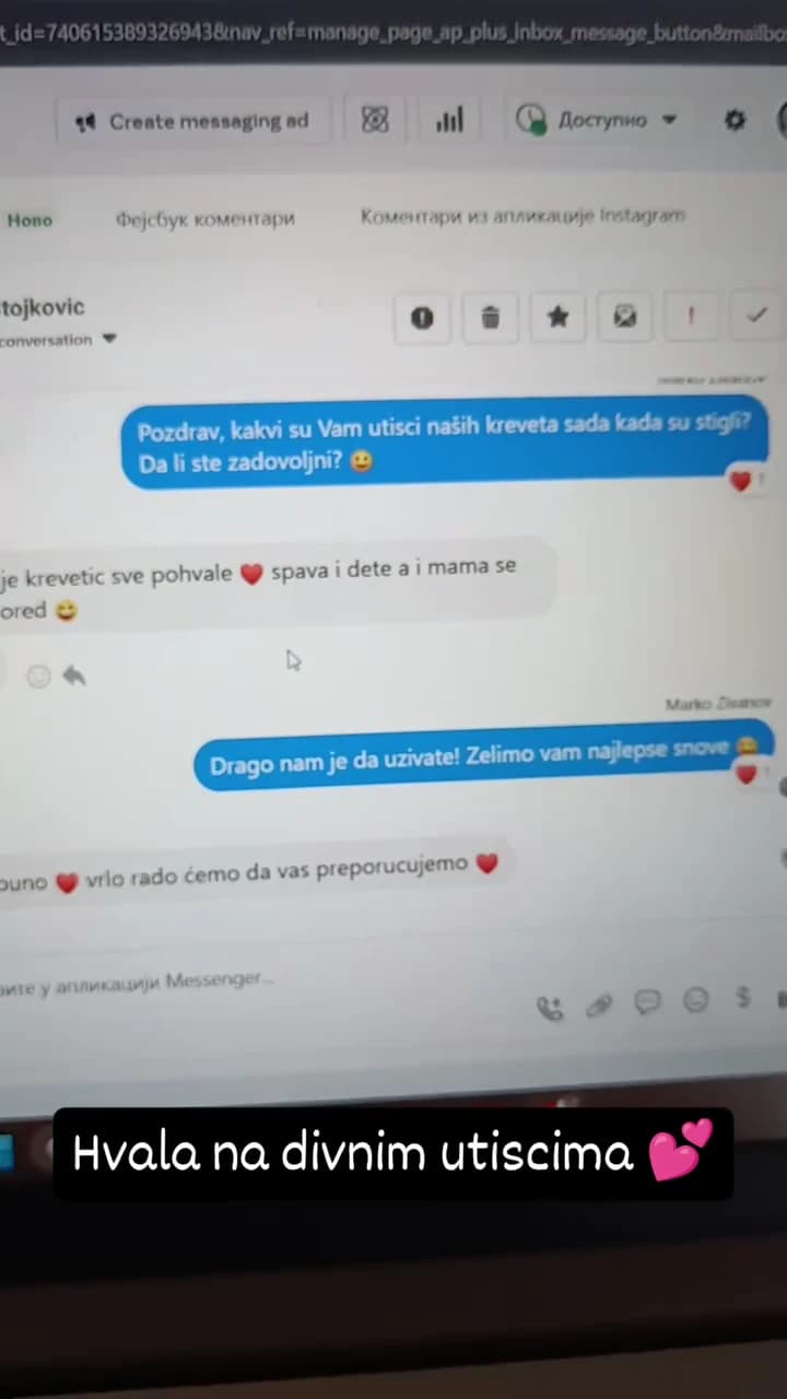 Poruka zadovoljnog kupca