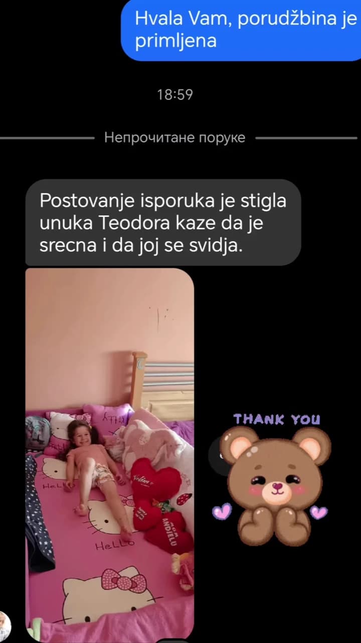 Poruka zadovoljnog kupca