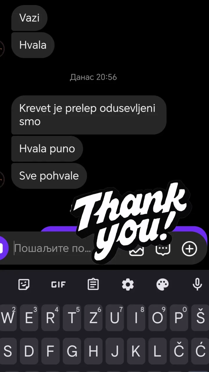 Poruka zadovoljnog kupca
